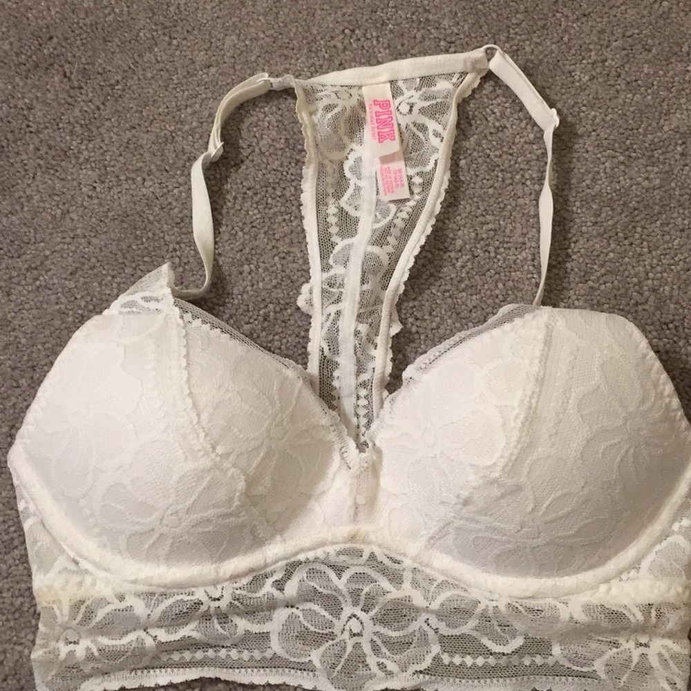 Pink Halter Bralette Size XSmall